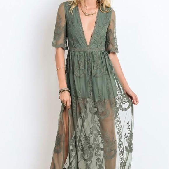 wishlist maxi dress